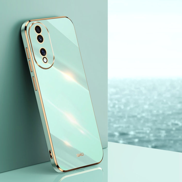 Custodia per telefono in TPU elettrolitico 6D con bordo dritto XINLI, For Honor Play 50 Plus 5G, For Honor 90 Pro, For Honor 90