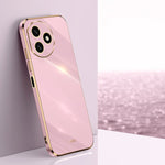 Custodia per telefono in TPU elettrolitico 6D con bordo dritto XINLI, For Honor 100 Pro, For Honor 100, For Honor X50i+ 5G