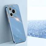 Custodia per telefono in TPU elettrolitico 6D con bordo dritto XINLI, For Honor X60 GT, For Honor Power, For Honor Play 60