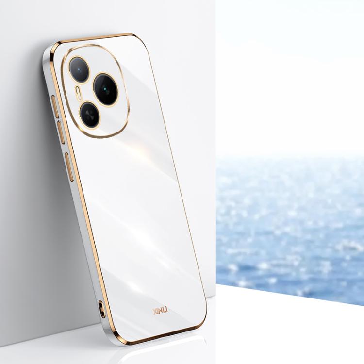 Custodia per telefono in TPU elettrolitico 6D con bordo dritto XINLI, For Honor X60 GT, For Honor Power, For Honor Play 60