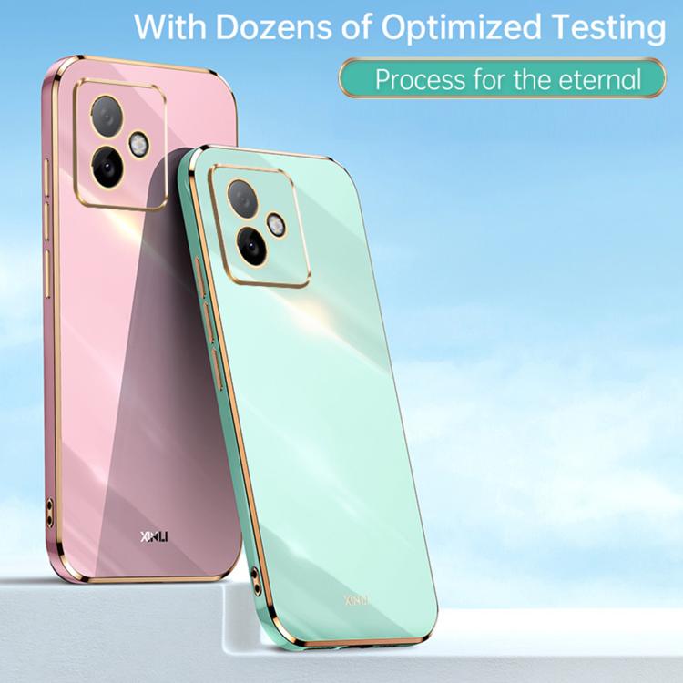 Custodia per telefono in TPU elettrolitico 6D con bordo dritto XINLI, For Honor X60 GT, For Honor Power, For Honor Play 60