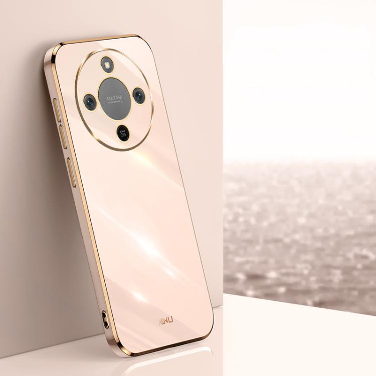 Custodia per telefono in TPU elettrolitico 6D con bordo dritto XINLI, For Honor 400 Smart 5G, For Honor X70 5G, For Honor X70i