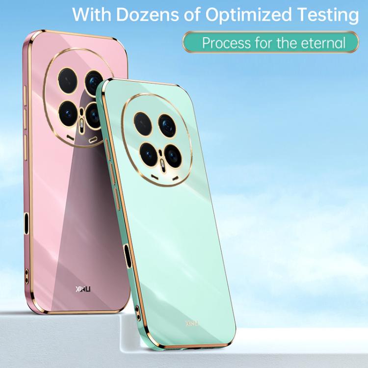 Custodia per telefono in TPU elettrolitico 6D con bordo dritto XINLI, For Honor Magic8 Pro, For Honor Magic8 5G, For Honor X5c Plus