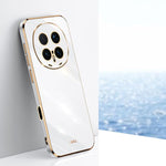 Custodia per telefono in TPU elettrolitico 6D con bordo dritto XINLI, For Honor Magic8 Pro, For Honor Magic8 5G, For Honor X5c Plus