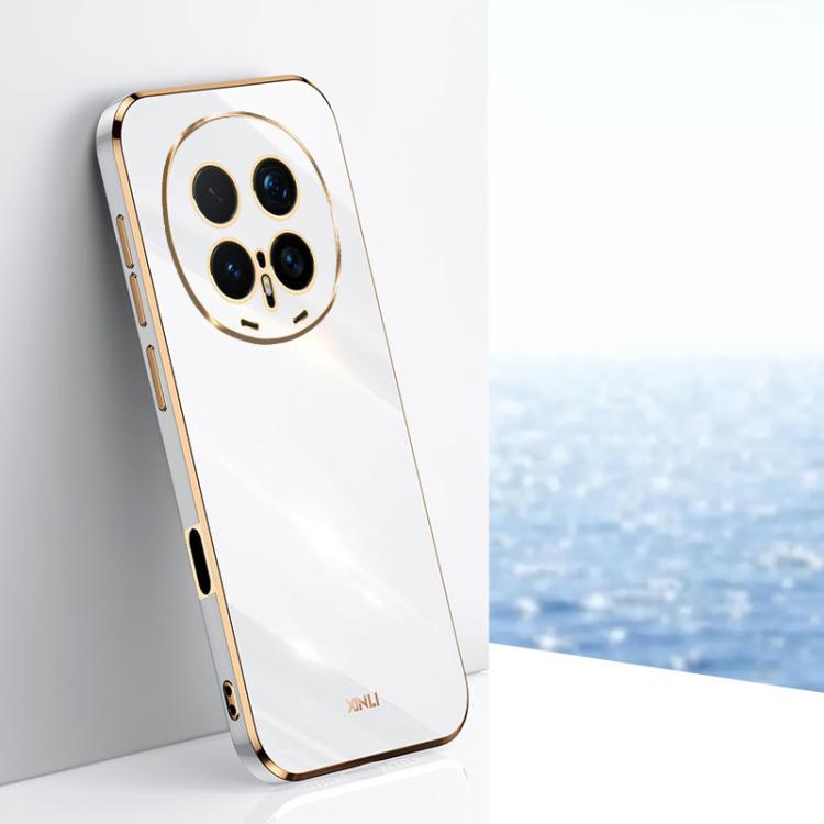 Custodia per telefono in TPU elettrolitico 6D con bordo dritto XINLI, For Honor Magic8 Pro, For Honor Magic8 5G, For Honor X5c Plus