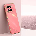Custodia per telefono in TPU elettrolitico 6D con bordo dritto XINLI, For Honor 400 Smart 5G, For Honor X70 5G, For Honor X70i