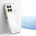 Custodia per telefono in TPU elettrolitico 6D con bordo dritto XINLI, For Honor 400 Smart 5G, For Honor X70 5G, For Honor X70i