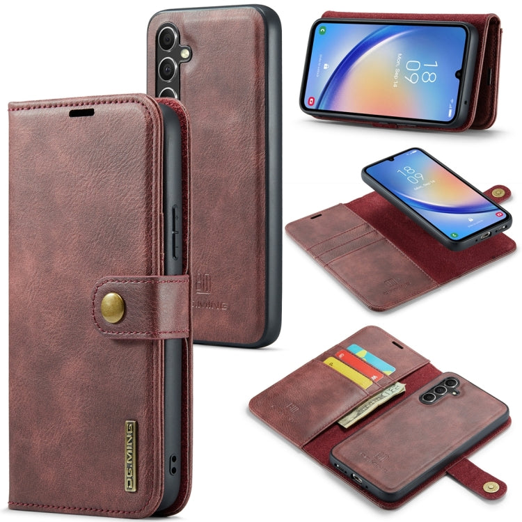 Custodia portafoglio in pelle magnetica per Samsung Galaxy A34 5G