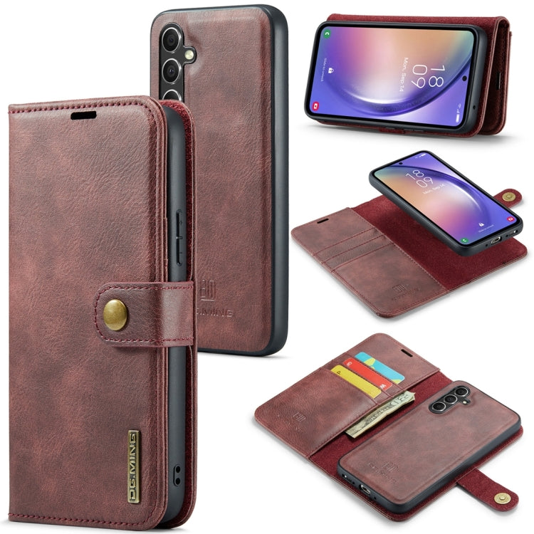 Custodia portafoglio in pelle magnetica per Samsung Galaxy A34 5G
