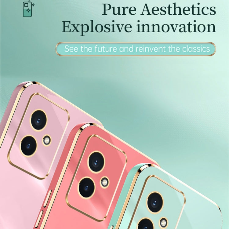 XINLI custodia per telefono in TPU elettrolitico con bordo dritto 6D con supporto per anello, For Honor 100, For Honor X50i+ 5G, For Honor Play 50 Plus 5G
