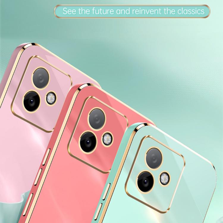 XINLI custodia per telefono in TPU elettrolitico con bordo dritto 6D con supporto per anello, For Honor X60 GT, For Honor Power, For Honor Play 60