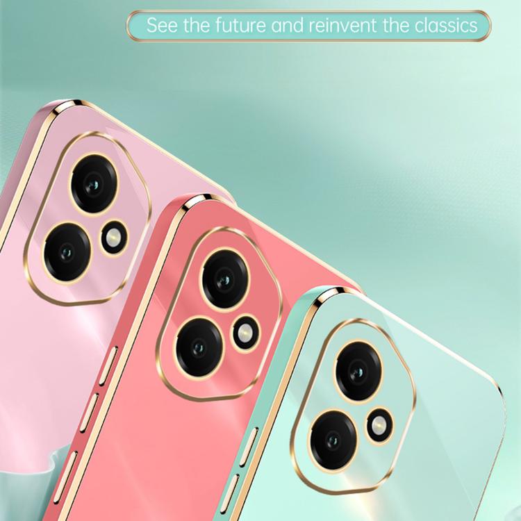 XINLI custodia per telefono in TPU elettrolitico con bordo dritto 6D con supporto per anello, For Honor 400 Global 156.5mm, For Honor 300 Pro, For Honor 300