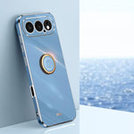 XINLI custodia per telefono in TPU elettrolitico con bordo dritto 6D con supporto per anello, For Honor 600 Lite Global, For Honor Power2, For Honor 500 Global 155.8mm