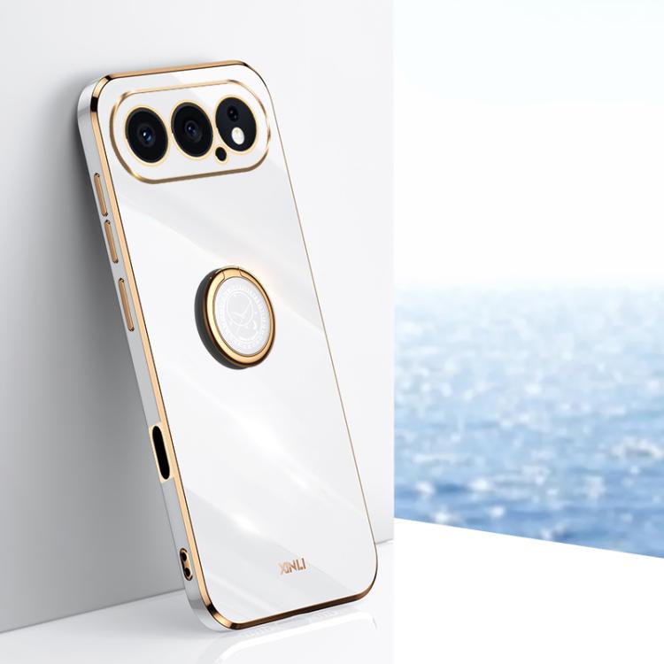 XINLI custodia per telefono in TPU elettrolitico con bordo dritto 6D con supporto per anello, For Honor 600 Lite Global, For Honor Power2, For Honor 500 Global 155.8mm