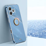 XINLI custodia per telefono in TPU elettrolitico con bordo dritto 6D con supporto per anello, For Honor 600 Lite Global, For Honor Power2, For Honor 500 Global 155.8mm