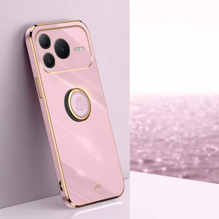 XINLI custodia per telefono in TPU elettrolitico con bordo dritto 6D con supporto per anello, For Honor 600 Lite Global, For Honor Power2, For Honor 500 Global 155.8mm