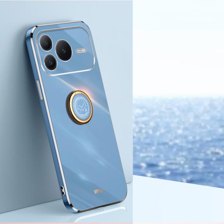 XINLI custodia per telefono in TPU elettrolitico con bordo dritto 6D con supporto per anello, For Honor 600 Lite Global, For Honor Power2, For Honor 500 Global 155.8mm