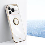XINLI custodia per telefono in TPU elettrolitico con bordo dritto 6D con supporto per anello, For Honor 600 Lite Global, For Honor Power2, For Honor 500 Global 155.8mm