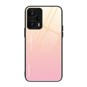 Custodia per telefono in vetro a colori sfumati, For Xiaomi Redmi Note 12 Turbo