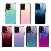 Custodia per telefono in vetro a colori sfumati, For Xiaomi Redmi Note 12 Turbo
