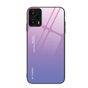 Custodia per telefono in vetro a colori sfumati, For Xiaomi Redmi Note 12 Turbo