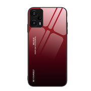 Custodia per telefono in vetro a colori sfumati, For Xiaomi Redmi Note 12 Turbo