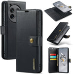 Custodia in pelle magnetica staccabile DG.MING Crazy Horse Texture, For OnePlus 15, For OnePlus 12, For OnePlus 11