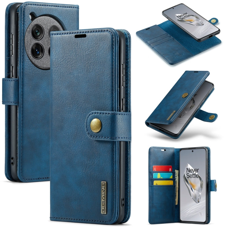 Custodia in pelle magnetica staccabile DG.MING Crazy Horse Texture, For OnePlus 15, For OnePlus 12, For OnePlus 11