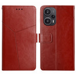 Custodia portafoglio in pelle per Xiaomi Redmi 12 5G