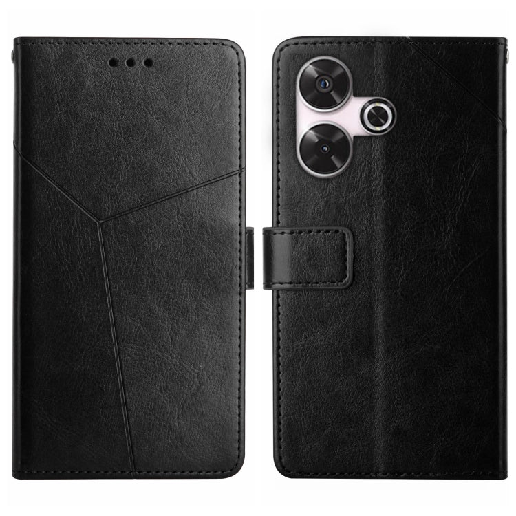 Custodia per cellulare in pelle con motivo a Y a forma di Y, For Xiaomi Redmi 13 4G Global / 5G Global, For Xiaomi Redmi A3, For Xiaomi Redmi Note 13 4G, For Xiaomi Redmi 13C 5G