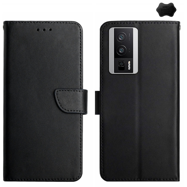 Custodia portafoglio in pelle per Xiaomi Poco F5
