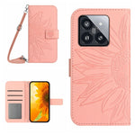 Custodia portafoglio in pelle con flip per Xiaomi 14 e Redmi 13C