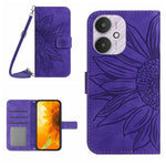 Custodia portafoglio in pelle con flip per Xiaomi Redmi 13C 5G