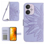 Custodia portafoglio in pelle con flip per Xiaomi Redmi 13C 5G