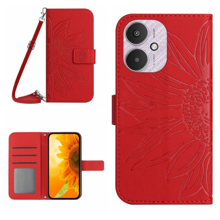 Custodia portafoglio in pelle con flip per Xiaomi Redmi 13C 5G