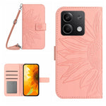 Custodia portafoglio in pelle con flip per Xiaomi Redmi 13C 5G