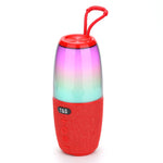 Altoparlante Bluetooth portatile T&G TG644 5W con luce RGB