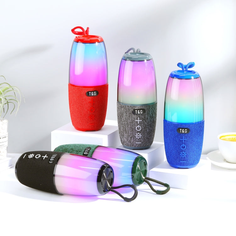 Altoparlante Bluetooth portatile T&G TG644 5W con luce RGB
