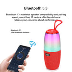 Altoparlante Bluetooth portatile T&G TG644 5W con luce RGB