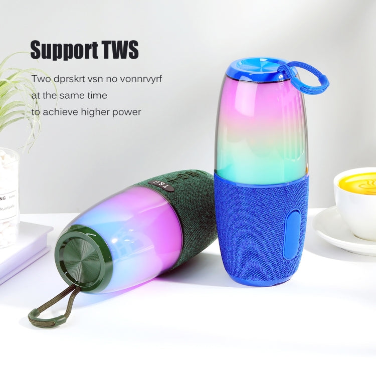 Altoparlante Bluetooth portatile T&G TG644 5W con luce RGB
