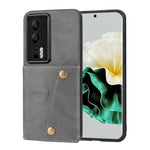 Custodia per telefono PU + TPU magnetica con doppia fibbia, For Huawei P60 / P60 Pro