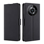 Custodia per telefono in pelle flip orizzontale con fibbia laterale ultrasottile, For Realme GT5 Pro 5G, For Realme 11 4G, For Realme GT5 / GT5 240W, For Realme 11 5G Global / 11x, For Realme 11 5G, For Realme 11 Pro 5G / 11 Pro+ 5G
