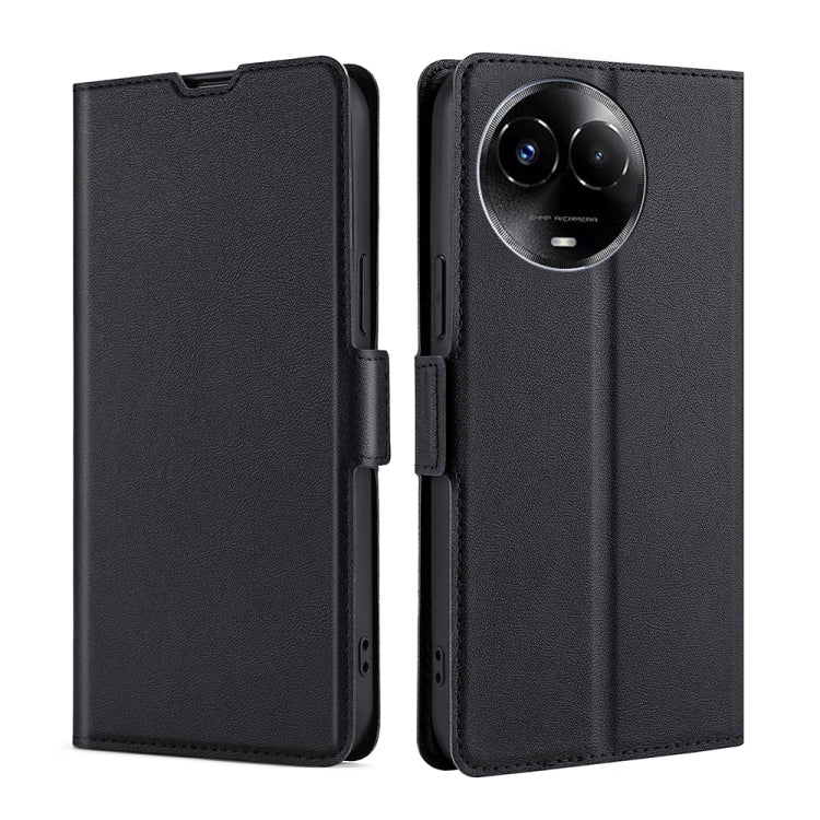 Custodia per telefono in pelle flip orizzontale con fibbia laterale ultrasottile, For Realme GT5 Pro 5G, For Realme 11 4G, For Realme GT5 / GT5 240W, For Realme 11 5G Global / 11x, For Realme 11 5G, For Realme 11 Pro 5G / 11 Pro+ 5G