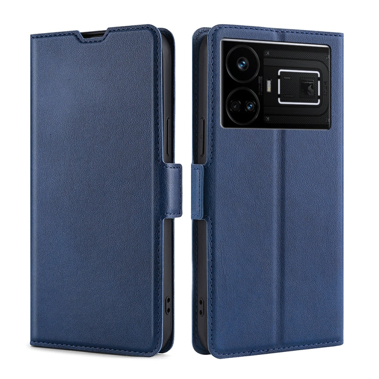 Custodia per telefono in pelle flip orizzontale con fibbia laterale ultrasottile, For Realme GT5 Pro 5G, For Realme 11 4G, For Realme GT5 / GT5 240W, For Realme 11 5G Global / 11x, For Realme 11 5G, For Realme 11 Pro 5G / 11 Pro+ 5G