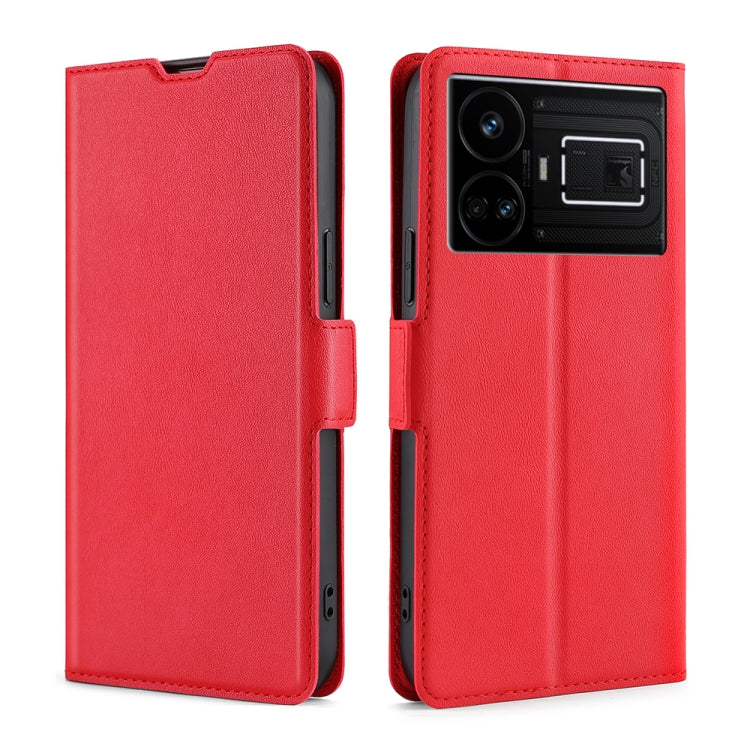 Custodia per telefono in pelle flip orizzontale con fibbia laterale ultrasottile, For Realme GT5 Pro 5G, For Realme 11 4G, For Realme GT5 / GT5 240W, For Realme 11 5G Global / 11x, For Realme 11 5G, For Realme 11 Pro 5G / 11 Pro+ 5G