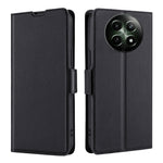 Custodia per telefono in pelle flip orizzontale con fibbia laterale ultrasottile, For Realme C75 4G / 14x 5G Global, For Realme 13 Pro 5G, For Realme GT Neo6 SE, For Realme 12 5G, For Realme 12 Pro 5G, For Realme 12 Pro+ 5G