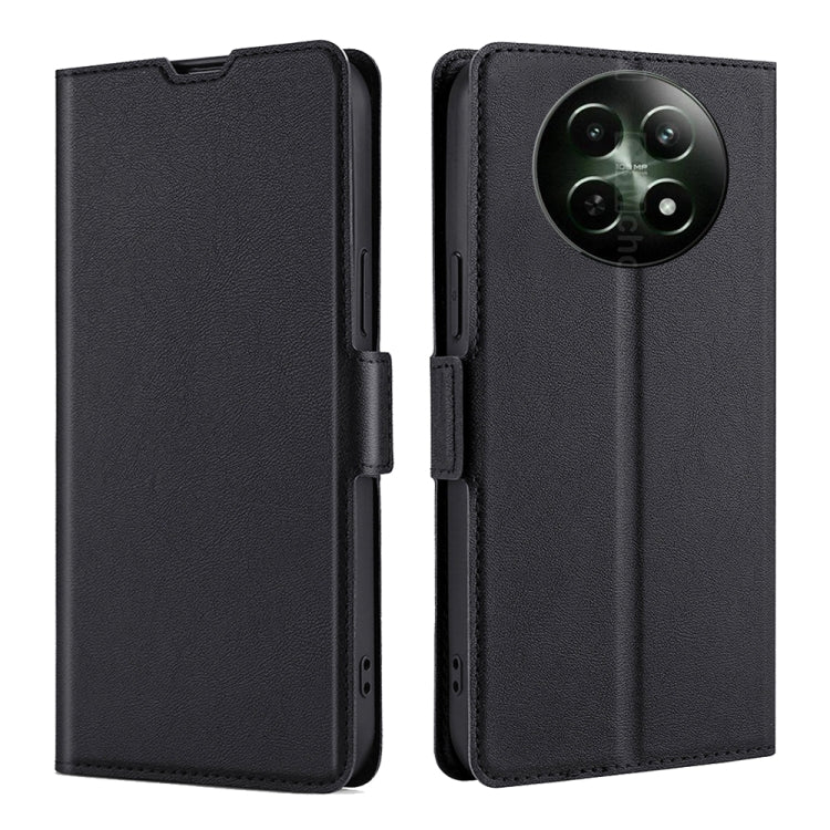 Custodia per telefono in pelle flip orizzontale con fibbia laterale ultrasottile, For Realme C75 4G / 14x 5G Global, For Realme 13 Pro 5G, For Realme GT Neo6 SE, For Realme 12 5G, For Realme 12 Pro 5G, For Realme 12 Pro+ 5G