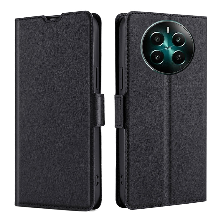 Custodia per telefono in pelle flip orizzontale con fibbia laterale ultrasottile, For Realme C75 4G / 14x 5G Global, For Realme 13 Pro 5G, For Realme GT Neo6 SE, For Realme 12 5G, For Realme 12 Pro 5G, For Realme 12 Pro+ 5G