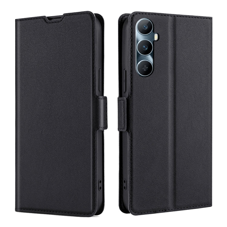 Custodia per telefono in pelle flip orizzontale con fibbia laterale ultrasottile, For Realme C65 4G, For Realme GT Neo5 SE
