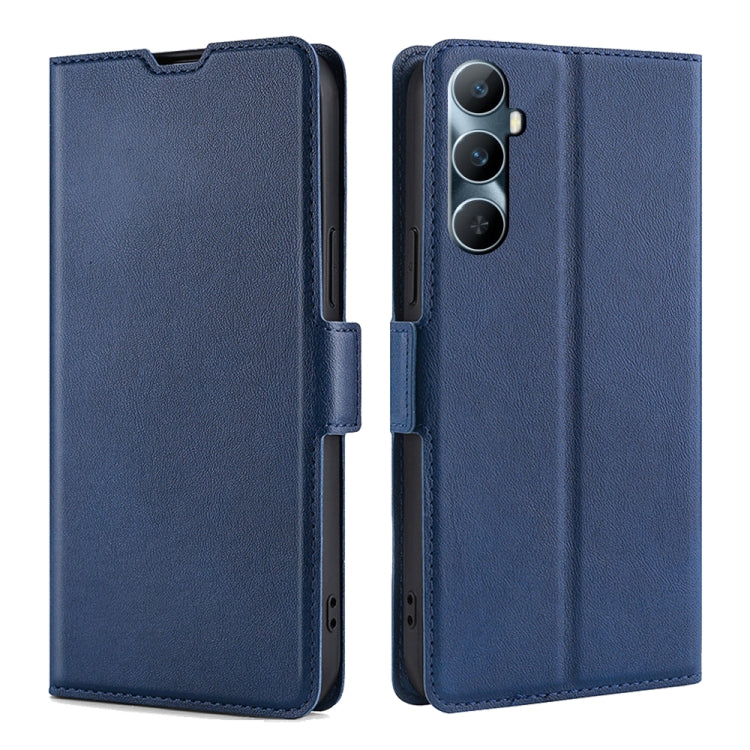 Custodia per telefono in pelle flip orizzontale con fibbia laterale ultrasottile, For Realme C65 4G, For Realme GT Neo5 SE